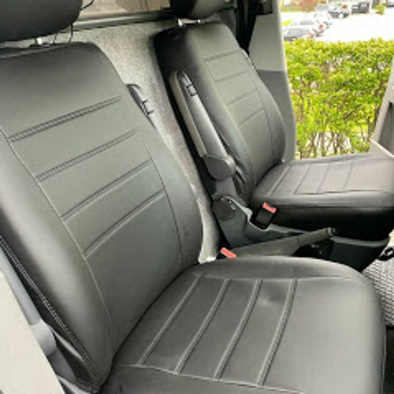 Setetrekk i skinn Transporter T6 T6.1 1+1 