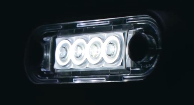 Hovedbilde Posisjonslys E73 H LED hvit