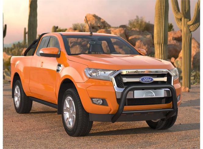 Hovedbilde Frontbøyle Ford Ranger / Raptor 2016-2019+ 76mm / 51mm Sort